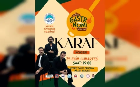 Kayseri’de 3. Gastronomi Günleri Başlıyor: Ünlü Şefler, Influencerlar ve Lezzet Yarışmalarıyla Dolu Üç Gün