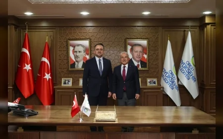 Gençlik ve Spor Bakan Yardımcısı Dr. Enes Eminoğlu Ordu Büyükşehir Belediyesi’nde İş Birliği Görüşmeleri Gerçekleştirdi