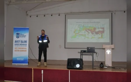 Ankara Büyükşehir Belediyesi’nden Haymana’da Afet Farkındalık Eğitimi: Toplumsal Dayanıklılık Vurgusu