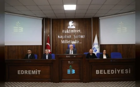 Edremit Belediyesi’nin 2026 Yılı Bütçesi 3 Milyar 406 Milyon Lira Olarak Kabul Edildi