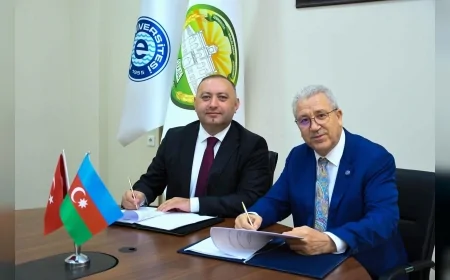 Ege Üniversitesi ile Azerbaycan Devlet Tarım Üniversitesi Arasındaki “Çift Diploma Programı” Protokolü Yenilendi
