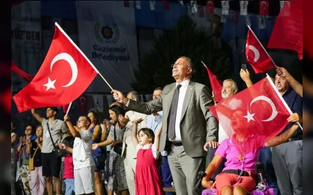 Cumhuriyet’in 102. Yılı Gaziemir’de 4 Gün Boyunca Coşkuyla Kutlanacak