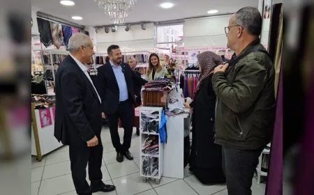 AK Parti İl Başkanı Mehmet Aydemir Gönen’de Gençlik Merkezi Proje Alanını İnceledi ve İlçe Genelinde Yoğun Temaslarda Bulundu