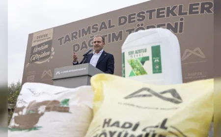 Vahap Seçer’den Mersinli Üreticiye 85 Milyon TL’lik Tarımsal Destek: “Kadınlar Çalışmak İstiyor, Biz de Yanlarındayız”