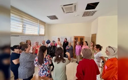 İzmir Büyükşehir Belediyesi Örnekköy Kadın Dayanışma Merkezi’nde Yabancı Dil Kurslarının Yeni Dönemi Başladı