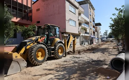 Başkan Özlem Çerçioğlu: “Aydın’ın 17 İlçesinde Altyapı Yatırımlarımıza Hız Kesmeden Devam Ediyoruz”