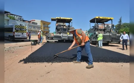 Bursa Büyükşehir Belediyesi 17 İlçede 285 Kilometrelik Yol Çalışmasıyla Ulaşıma Konfor Getirdi