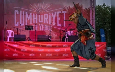 Cumhuriyet’in 102’nci Yılı Coşkusu Kiraz’da “Cumhuriyet Her Yerde” Etkinlikleriyle Kutlandı