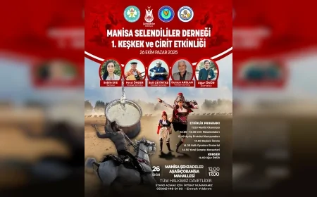 Manisa Selendililer Derneği’nden Görkemli Keşkek ve Cirit Etkinliği: Geleneksel Kültür Şehzadeler’de Yaşatılacak