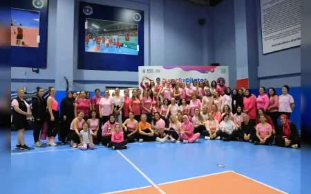 Bursa Büyükşehir Belediyesi Kadınları Sporla Buluşturuyor: Zumba ve Pilates Derslerine Yoğun İlgi