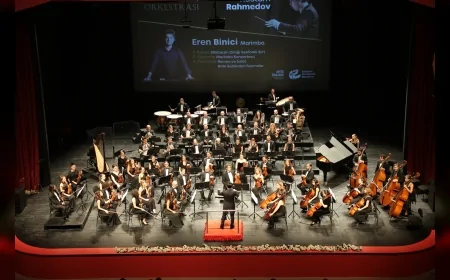 Eren Binici ve Eskişehir Senfoni Orkestrası’ndan Unutulmaz Marimba Konseri Sanatseverlerden Tam Not Aldı