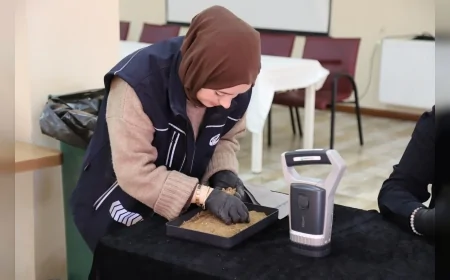 Eskişehir Büyükşehir Belediyesi 2025’te 23 Bin Dekarlık Tarım Arazisinde Ücretsiz Mobil Toprak Analizi Gerçekleştirdi