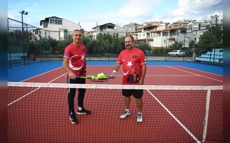 Kuşadası Tenis Kulübü’nde Cumhuriyet Kupası Başladı: 29 Tenisçi Kupa Heyecanında