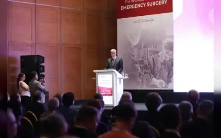 Sağlık Bakanı Prof. Dr. Kemal Memişoğlu Antalya’da “12. Dünya Acil Cerrahi Kongresi”nde Dijital Sağlık Dönüşümünü Anlattı