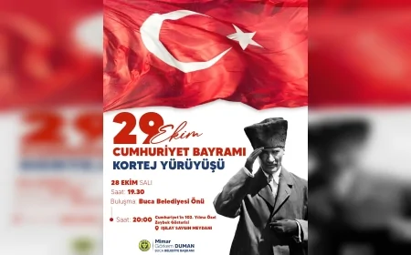 Cumhuriyet’in 102. Yılı Buca’da Meşaleler ve Zeybek Gösterisiyle Kutlanacak
