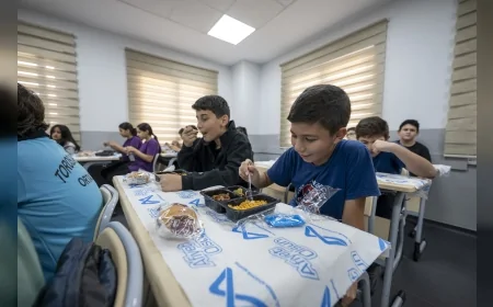 Mersin Büyükşehir Belediyesi’nden LGS Öğrencilerine Her Gün Sıcak Öğle Yemeği Desteği