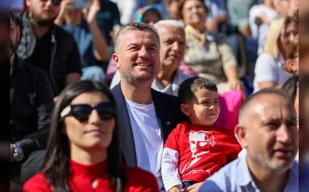 Buca’da Miniklerden Cumhuriyet Coşkusu: “Cumhuriyet’in Gerçek Sahibi Bu Yavrularımızdır”