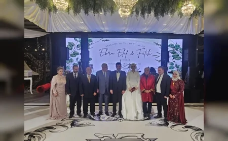 İYİ Parti’li Fatih Koca Ankara’da Görkemli Bir Düğünle Ebru Elif Oktay ile Dünyaevine Girdi