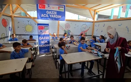 İnsan Vakfı Gazze’de Yardımlarını Sürdürüyor: “Gazze’nin Geleceği İnsanlığın Geleceğidir”