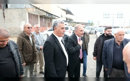 Başkan İdris Alan Karakoçan’da Coşkuyla Karşılandı Karma OSB Müjdesini Paylaştı