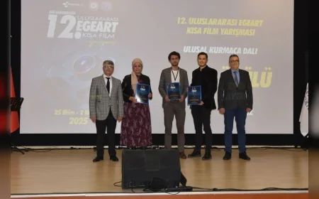 12. EgeArt Kısa Film Yarışması’nda 3 Bin 111 Başvuru Arasından En İyiler Ödüllerini Aldı