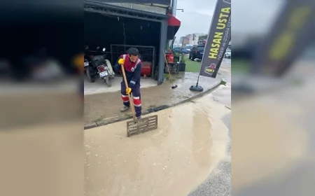 İnegöl Belediyesi’nden Bursa Büyükşehir ve BUSKİ’ye Destek: Rögar Temizlikleriyle Taşkın Riskine Karşı Önlem Alınıyor