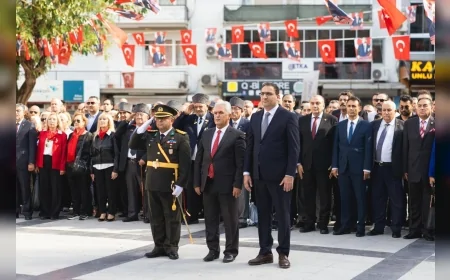 Balçova’da Cumhuriyet’in 102. Yılı Coşkusu Başladı: Miniklerden Korteje, Kent Genelinde Kutlamalar Devam Ediyor