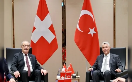 Ticaret Bakanı Ömer Bolat: “Türkiye–İsviçre ticaretini ve yatırım ilişkilerini karşılıklı kazanım esasında derinleştirmekte kararlıyız”