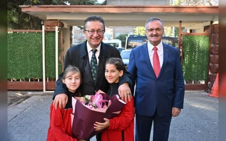 Altındağ Belediye Başkanı Dr. Veysel Tiryaki: “Öğretmen ve öğrencilerimizin her zaman yanındayız”