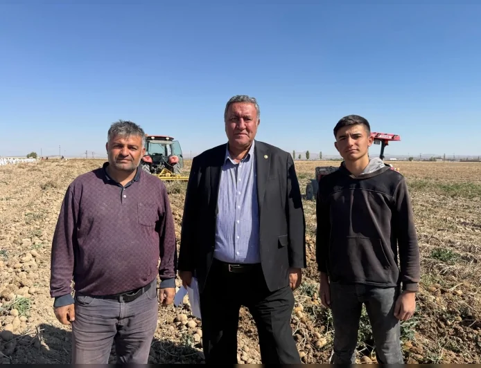 Ömer Fethi Gürer: “Patates Üreticisi Maliyet Altında Eziliyor, TMO Alıma Girmeli”