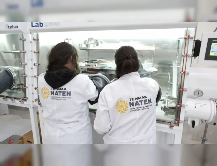 TENMAK NATEN, Türkiye’nin İlk Nadir Toprak Elementleri Laboratuvarıyla Enerji ve Sanayi İçin Stratejik Üretime Odaklandı
