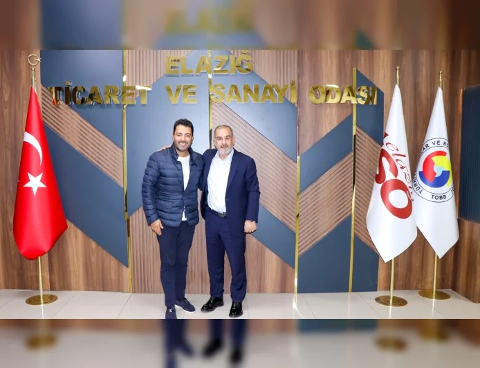 Ersan Gülmez’den Elazığ Ticaret ve Sanayi Odası Başkanı İdris Alan’a Ziyaret: “Elazığ Benim İçin Çok Özel Bir Şehir”