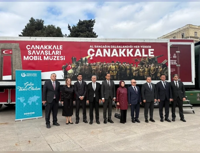 Çanakkale Savaşları Mobil Müzesi Azerbaycan’da: “Ecdadımızın Kahramanlık Mirası Gönül Meselesidir”