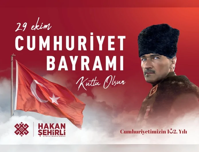 Altıeylül Belediye Başkanı Hakan Şehirli: “Cumhuriyet, Bağımsızlığımızın ve Geleceğimizin Adıdır”