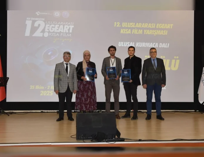 12. EgeArt Kısa Film Yarışması’nda 3 Bin 111 Başvuru Arasından En İyiler Ödüllerini Aldı