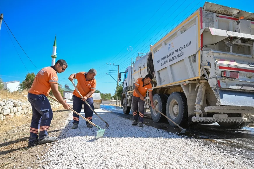 Mersin Büyükşehir Gülnar’da 6,5 kilometrelik grup yolunu yeniledi, üreticilerin pazara erişimi kolaylaştı