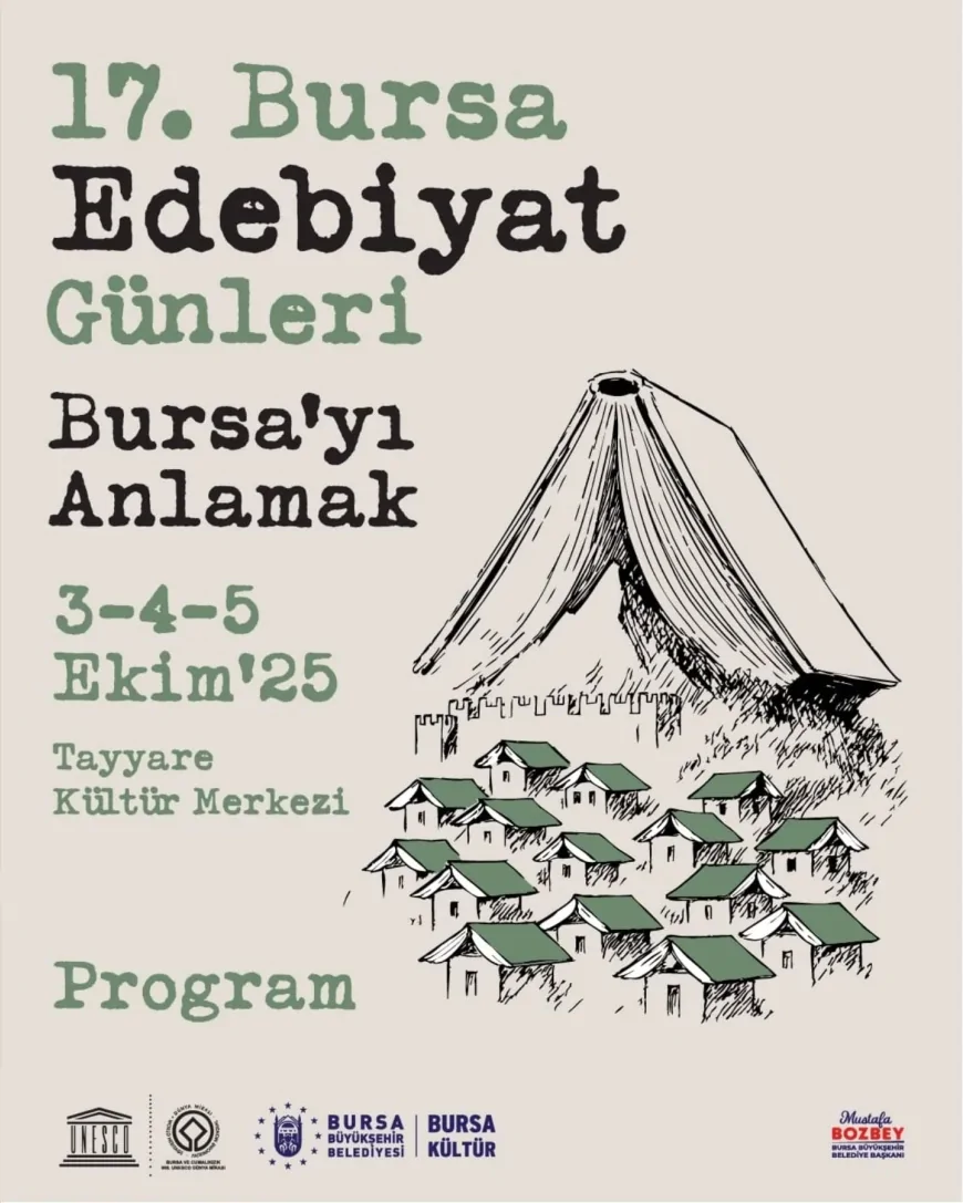 8 yıl aradan sonra düzenlenen 17. Bursa Edebiyat Günleri başlıyor
