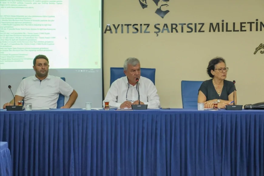 Kaş Belediyesi ekim ayı meclis toplantısında imar planı ve bütçe görüşmeleri öne çıktı