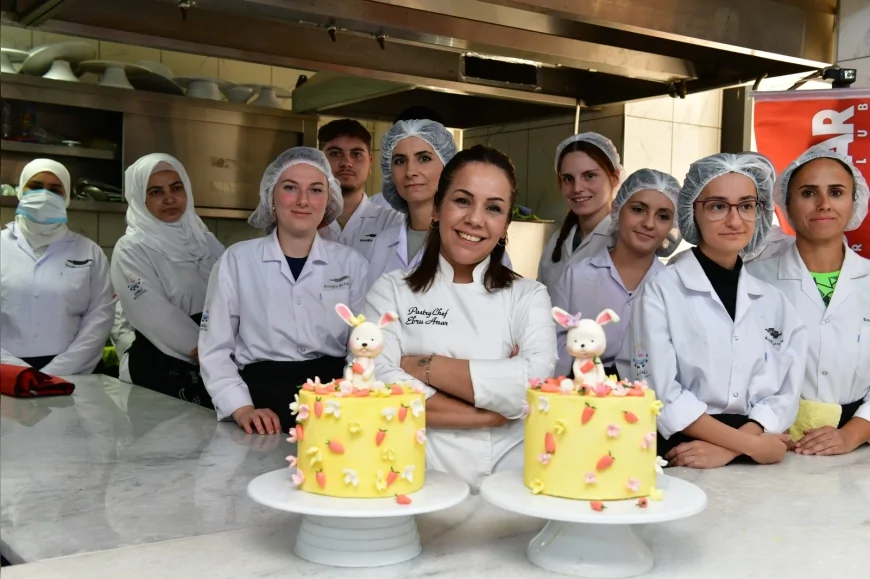 Çiğli’de istihdam garantili 300 saatlik pastacılık kursu başladı