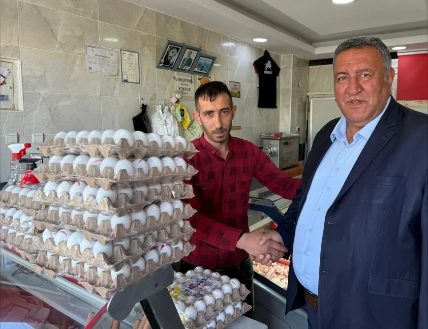 CHP’li Ömer Fethi Gürer: “Esnaf artık koliyle değil kilo kilo yumurta ve tavuk satıyor”