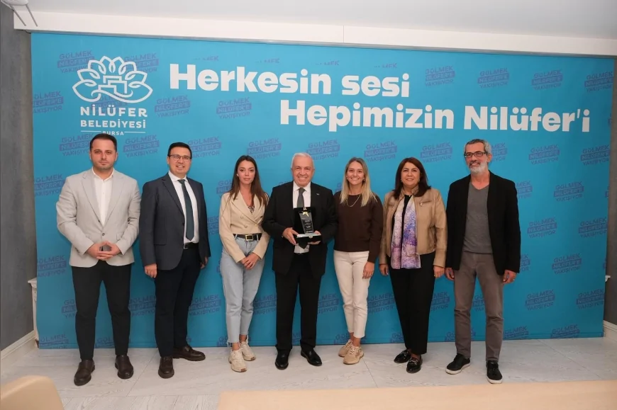 Nilüfer Belediyesi’nin engelli istihdamı projesine “Altın Dokunuş Ödülü” verildi