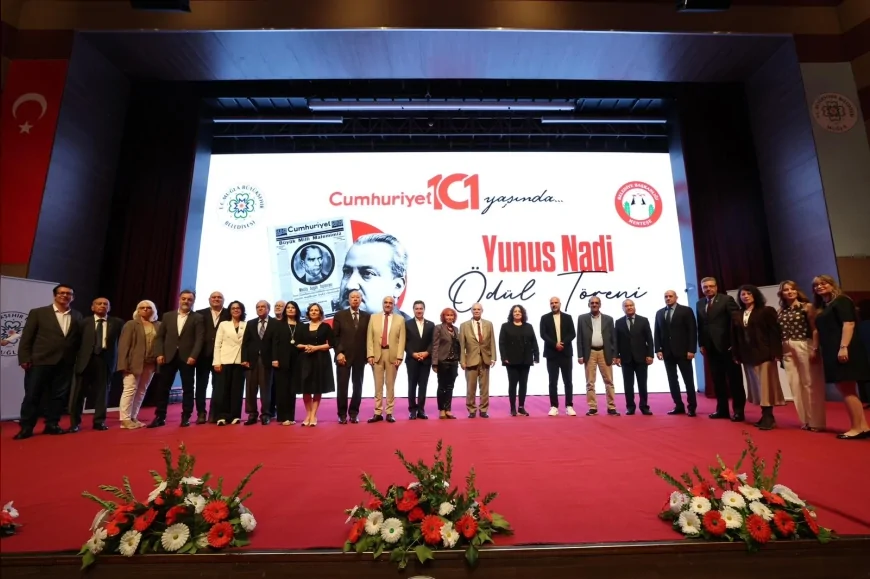 80. Yunus Nadi Ödülleri Muğla’da Sahiplerini Buldu: Cumhuriyet ve Basın Özgürlüğü Vurgusu