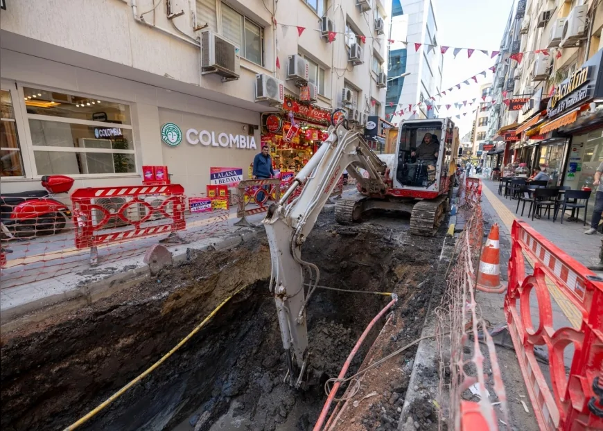 İZSU Alsancak, Kültür ve Mimar Sinan Mahallelerinde 250 Milyon Liralık Altyapı Dönüşümünü Başlattı