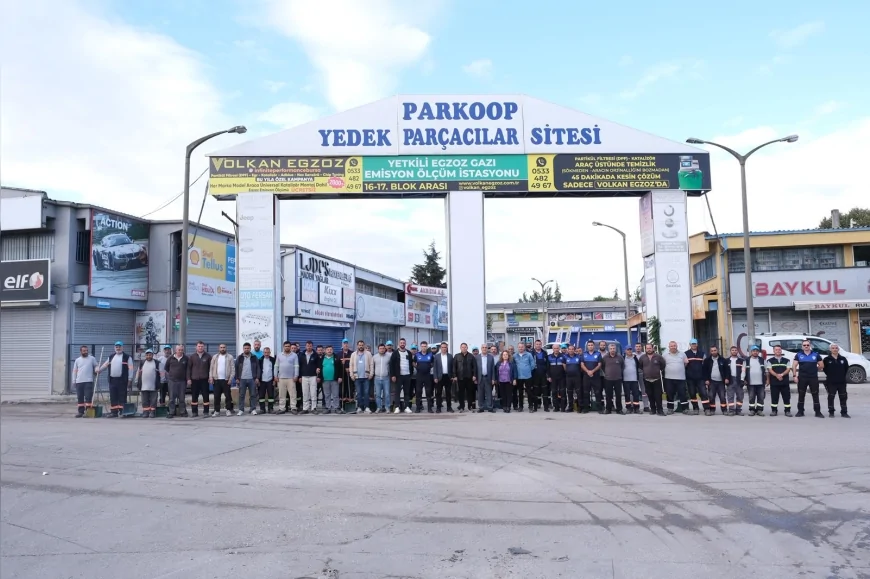Nilüfer Belediyesi Beşevler Sanayi Sitesi’nde kapsamlı temizlik ve ruhsat denetimi başlattı