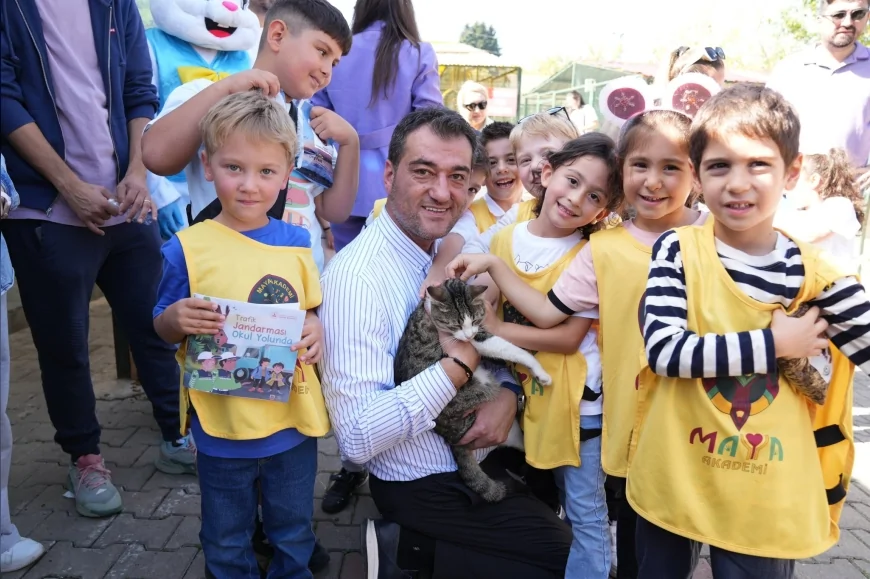 Giresun’da Minikler 4 Ekim Hayvanları Koruma Günü’nde Can Dostlarla Buluştu