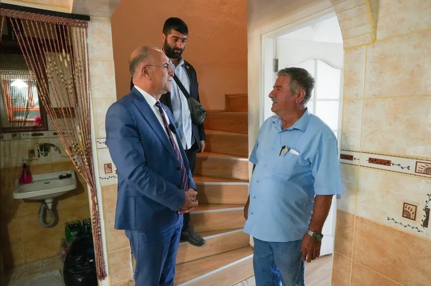 Gaziemir Belediyesi’nden Beyazevler yangınında evleri zarar gören ailelere kapsamlı destek