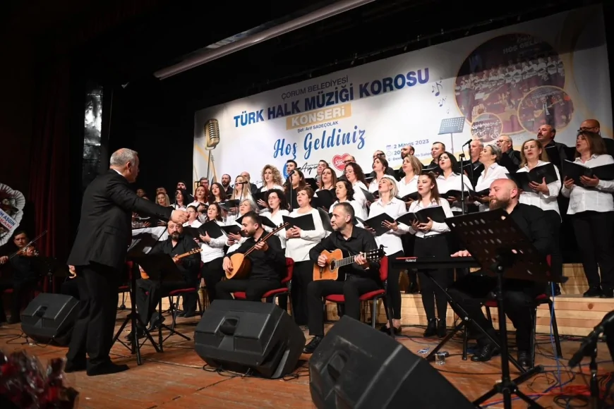 Çorum Belediyesi THM Korosu yeni dönem provalarına başladı, türkü tutkunlarını davet ediyor