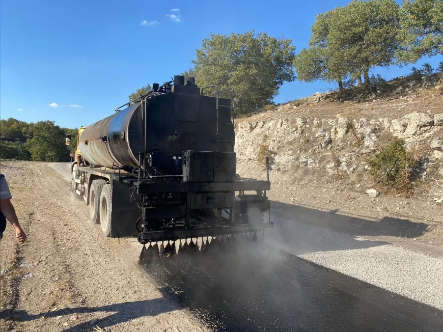 Seyitgazi’de ulaşım rahatlıyor: Çatören–Numanoluk bağlantı yolu yenilendi