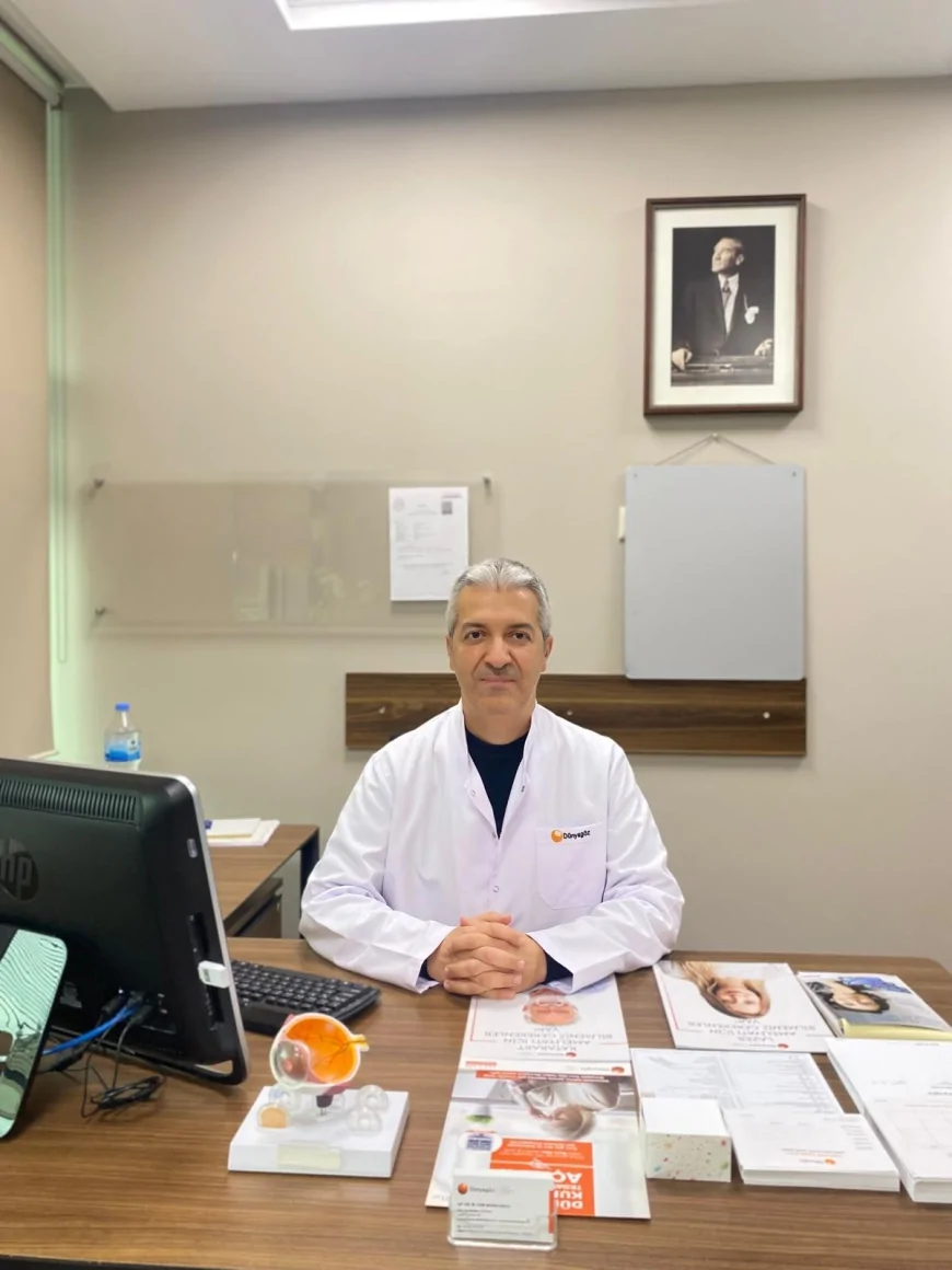 Op. Dr. Mehmet Cem Mısırlıoğlu: “Dünyada Her 5 Saniyede 1 Kişi Görme Kaybı Yaşıyor”