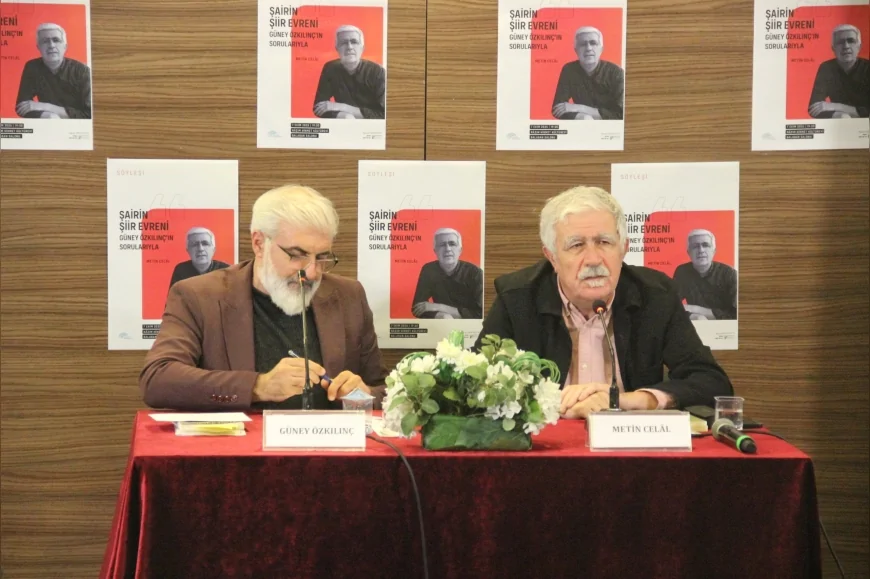 Metin Celâl: “Şiir slogan değil, estetik nitelikler taşıyan bir sanat eseridir”